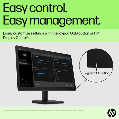 HP P22v G5 computer monitor 54.5 cm (21.4 HP P22v G5 computer monitor 54.5 cm (21.4